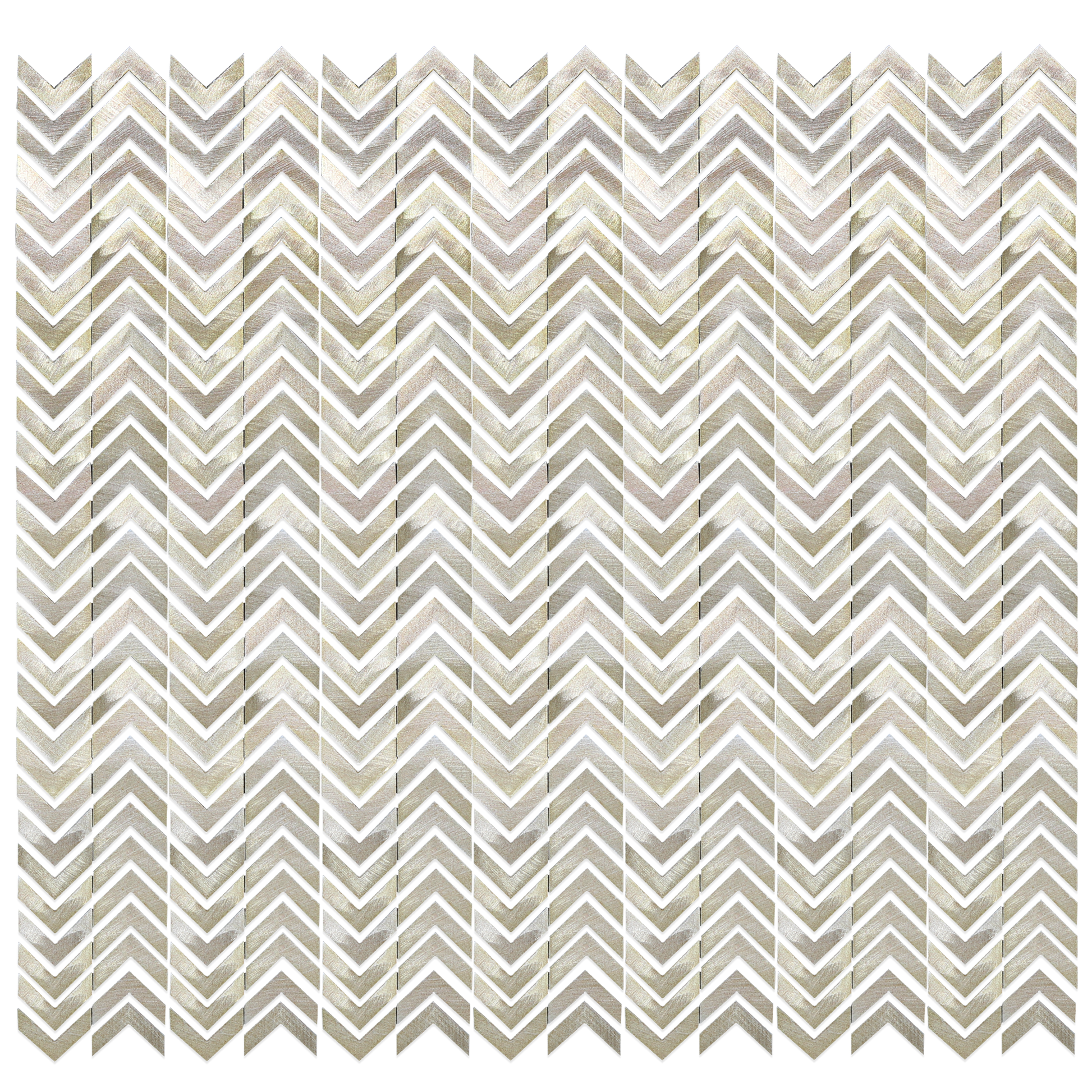 ورق حائط موزايك قطعة واحدة 29.8 سم × 30 سم نصف مطفي بالقطعة