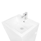 تبديل مغسلة اللون أبيض 3 صورة