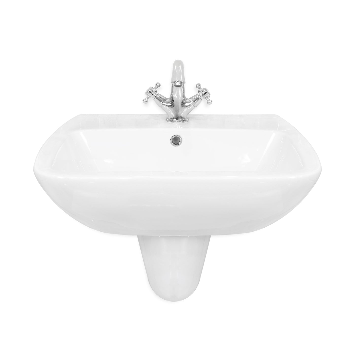 مغسلة نصف عامود