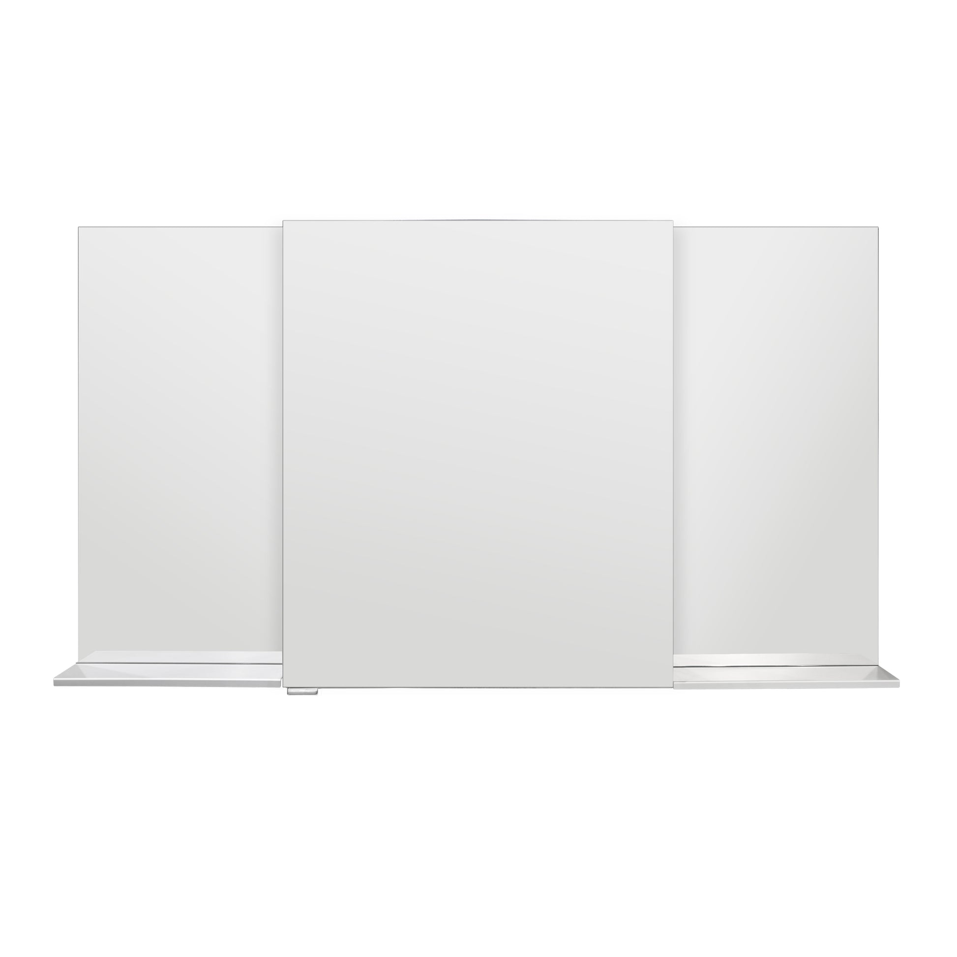 كابينة مغسلة مزدوجة مع مرايا