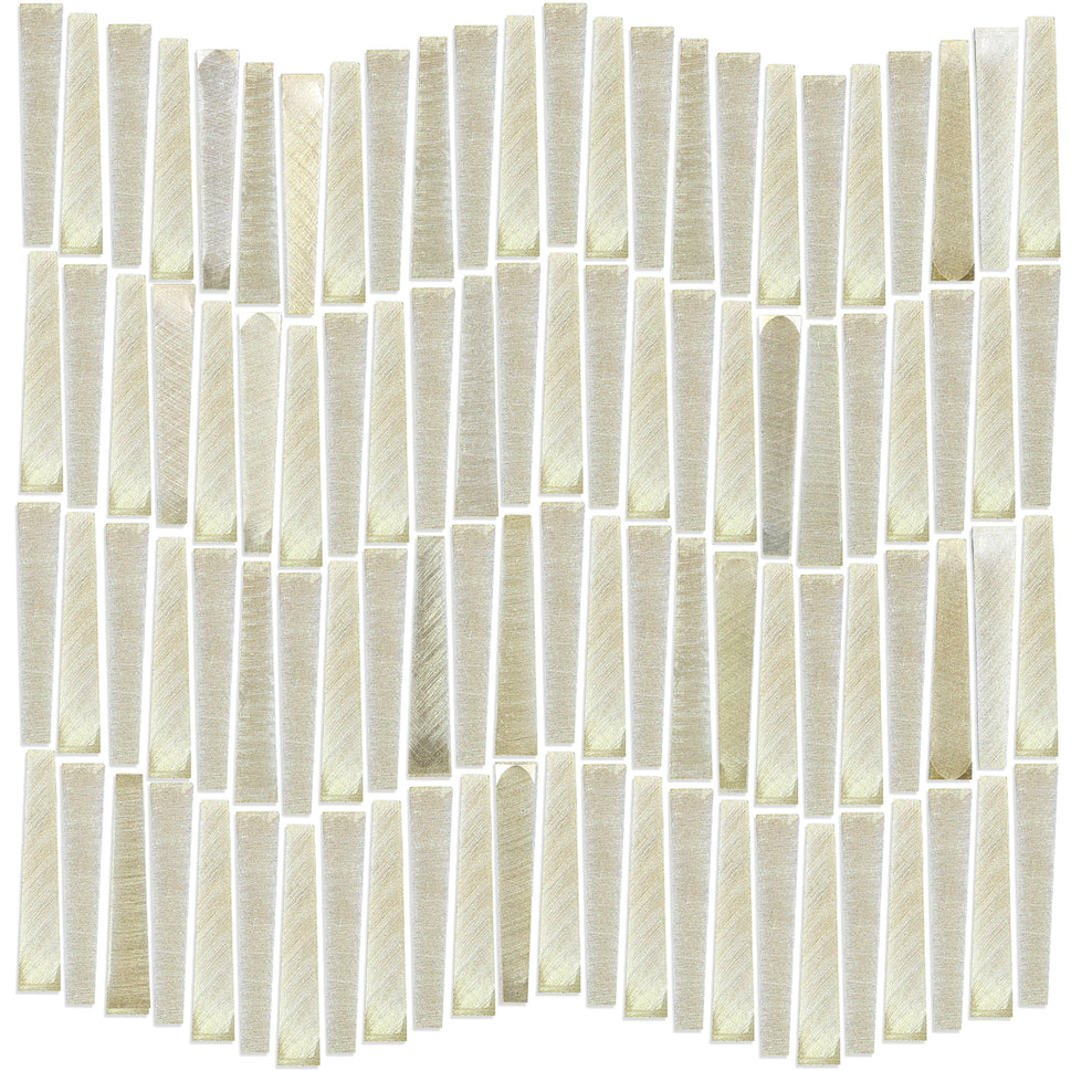 موزايك الحوائط القطعة الواحدة 28.9 سم * 30.2 سم نصف مطفي بالقطعة